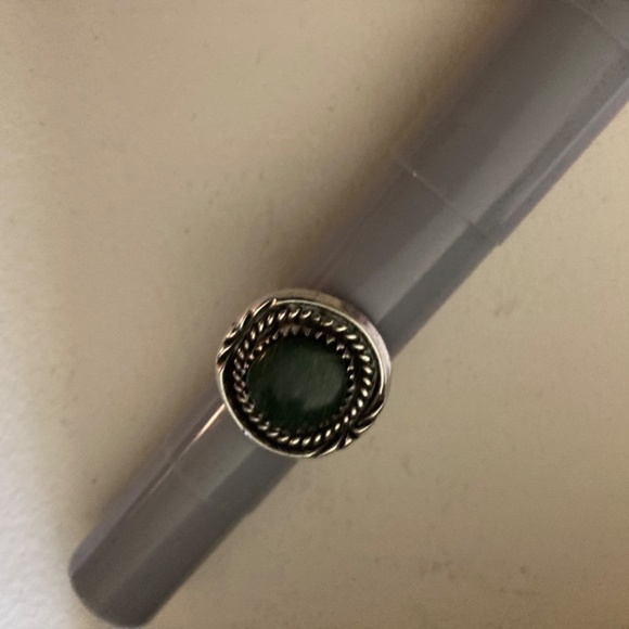 “HOST PICK” Vintage 70sTurquoise “Green” Size 5 Ring - Picture 6 of 11